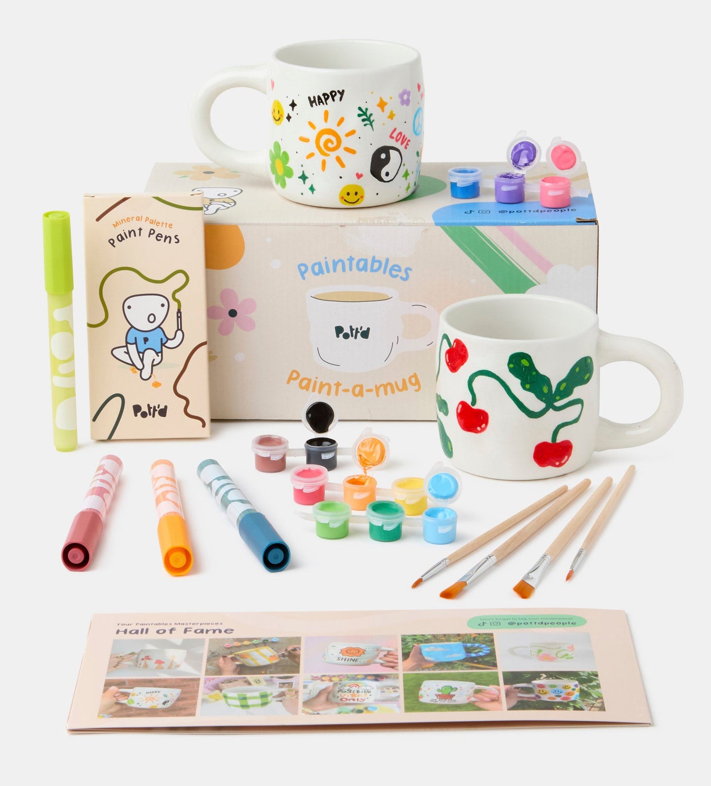 Kit Pinta Una Taza x2